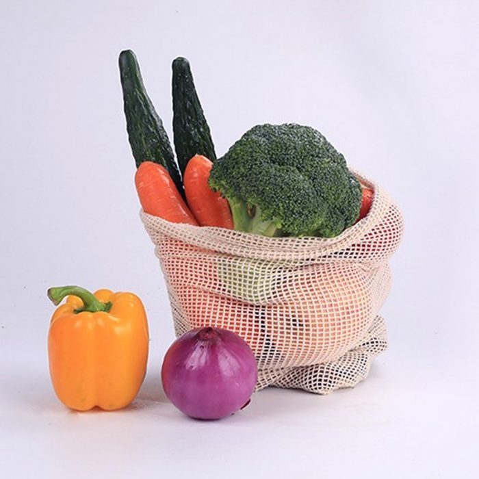 Sac en maille pour fruits et légumes - 3 Tailles différentes